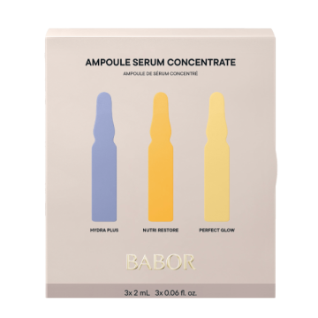 Set fiole concentrate Babor Hydra Plus Nutri Restore Perfect Glow 3x2ml