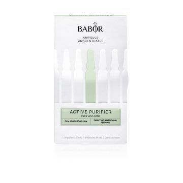 Fiole pentru ten Babor Active Purifier efect purifiant si anti-acneic 7 x 2ml