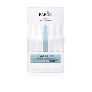 Fiole pentru ten Babor Hydra Plus efect de hidratare intensiva 7 x 2ml