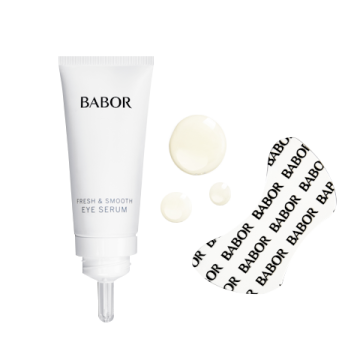 Set serum si plasturi pentru conturul ochilor Babor Fresh & Smooth Eye Serum