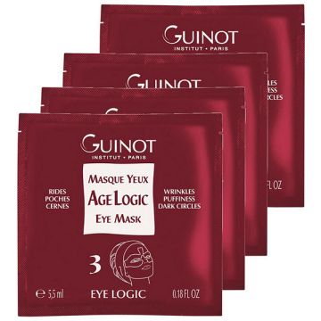 Masca pentru conturul ochilor Guinot Masque Age Logic Yeux cu efect anti-imbatranire 4x5.5ml