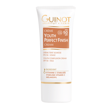 Crema ten Guinot Youth Perfect Finish SPF50 efect antiage si hidratare 30ml 