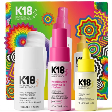 K18 Molecular Repair Leave-In Mask, HeatBounce & Hair Oil