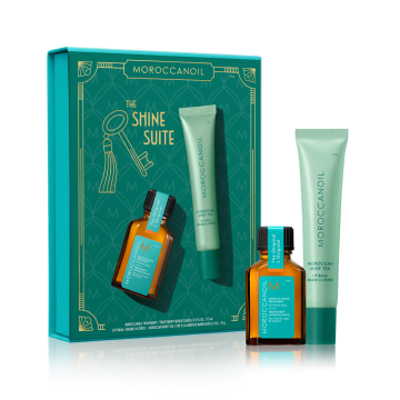 Moroccanoil Stocking Stuffer The Shine Suite Mint Tea