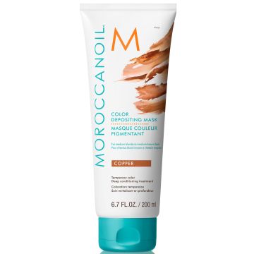 Masca coloranta pentru par Moroccanoil Color Depositing - Copper 200ml