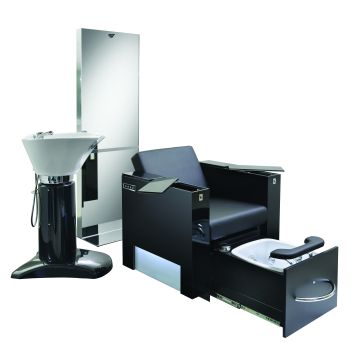 Scaun coafor multifunctional Maletti Soprano Easy 