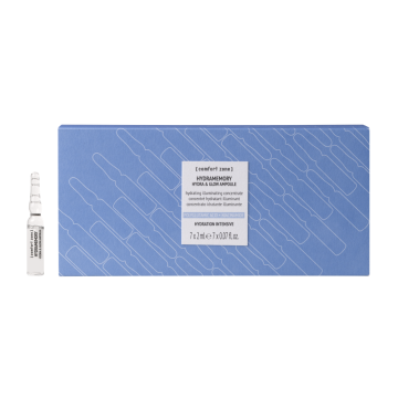set-fiole-hidratare-stralucire-comfort-zone-hydramemory-hydra-glow-7x2ml