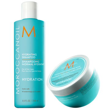 set-moroccanoil-hydrating-sampon-weightless-masca-2x250ml