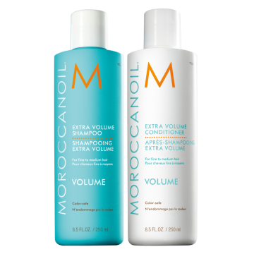 set-par-fin-moroccanoil-extra-volume-sampon-balsam-2x250ml