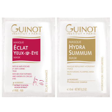 Set hidratare fata si ochi Guinot Masque Hydra Summum + Eclat Yeux