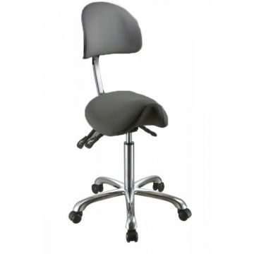 Scaun lucru Silver Fox 1025A-A06 Negru 