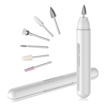 Set de pile electrice de unghii TOUCHBeauty 6 IN 1 Electric manicure pedicure nail files kit