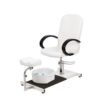 Complex Pedichiura Silver Fox Astra White Pedicure Spa Chair