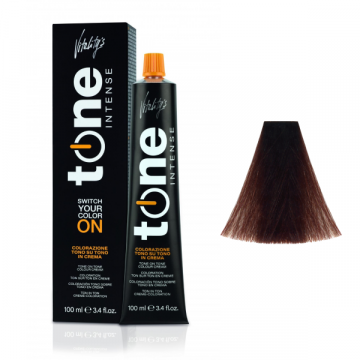 Vopsea semipermanenta de par Vitality's Tone Intense Light Chestnut Brown fara amoniac