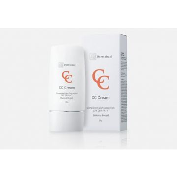 Crema Dermaheal CC Cream Natural Beige cu factor de protectie 50ml 
