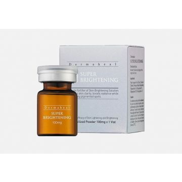Solutie Dermaheal Super Brightening pentru luminozitate 100mg Powder x 6buc/set
