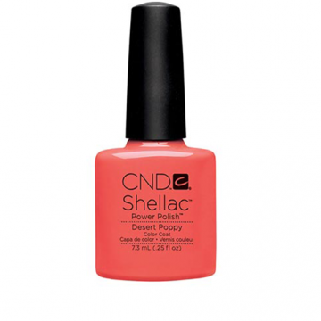 Lac unghii semipermanent CND Shellac Desert Poppy 7.3ml