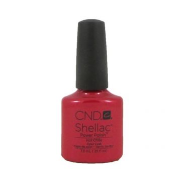 Lac unghii semipermanet CND Shellac Hot Chilis 7.3ml 