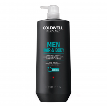 Sampon Goldwell Men Dual Senses Hair & Body pentru barbati 1000ml