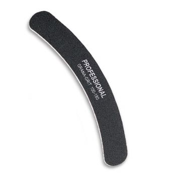 Pila de unghii profesionala Kiepe Grana Grint 100/180 Neagra 