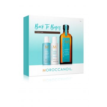 Kit pentru par Moroccanoil Back To Basics Hydrating 