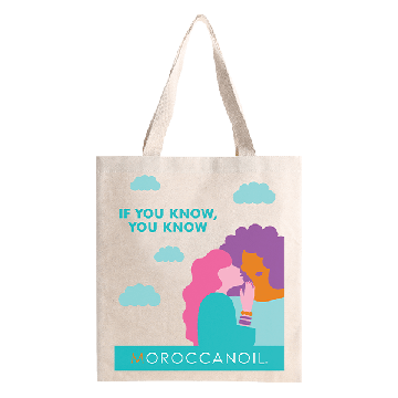 Geanta material textil Moroccanoil Tote Bag Re-Animation If You Know, You Know