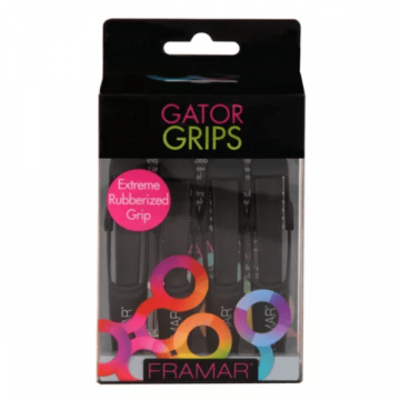 Set-clipsuri-par-Framar-Gator-Grips-Black