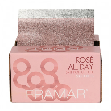 Set-folii-aluminiu-Framar-Rose-All-Day-pretaiate