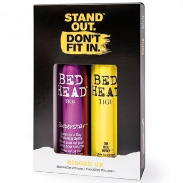 Set Tigi Fixativ Queen for a Day 311ml + Sampon uscat Oh Bee Hive 238ml