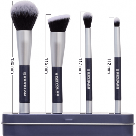 Set de pensule machiaj Kryolan Magnetic Brush make-up 4 buc