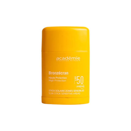 Stick de protectie solara Academie Bronzecran Stick Solaire Zones Sensibles SPF50 10ml
