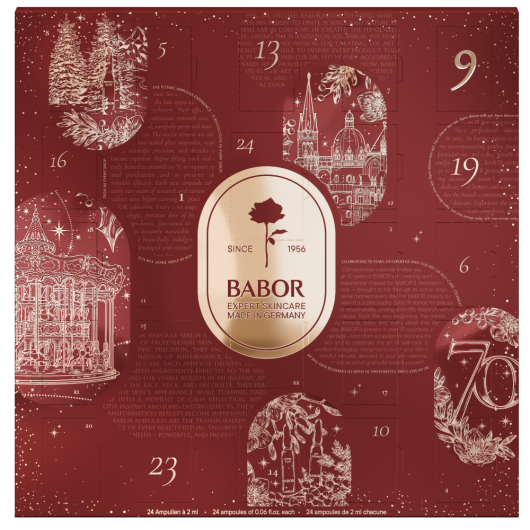 Fiole ten Babor Advent Calendar Tratament Intensiv Anti-Age 24 x 2 ml