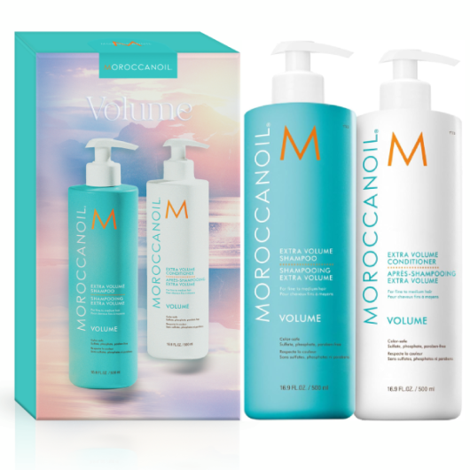 Set DUO Sampon si Balsam Moroccanoil Extra Volume 500ml – Solutia