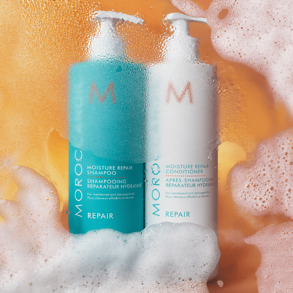 Set de Par Moroccanoil Repair Duo – Sampon si Balsam pentru