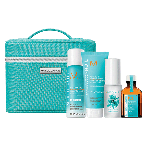Set moroccanoil mediterranean escape style light travel